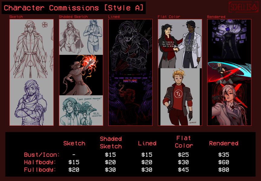 Style A Prices Style A Prices