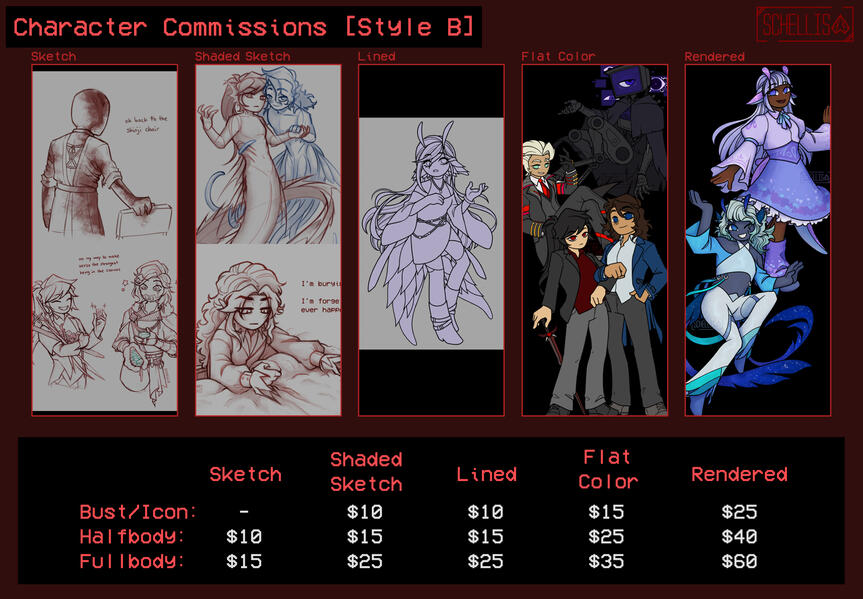 Style B Prices Style B Prices